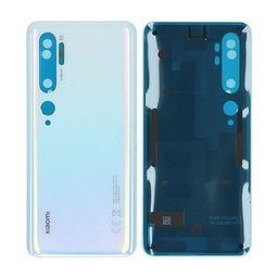 Xiaomi Mi Note 10, Mi Note 10 Pro - Akkumulátor Fedőlap (Glacier White) - 550500003B1L Genuine Service Pack