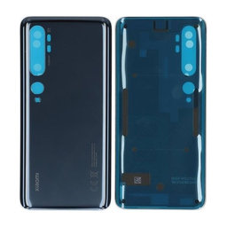 Xiaomi Mi Note 10, Mi Note 10 Pro - Akkumulátor Fedőlap (Midnight Black) - 55050000391L Genuine Service Pack