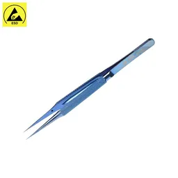 2UUL BlueT Straight Head - Titán Csipesz - Egyenes Hegyű (0.1mm)