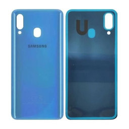 Samsung Galaxy A40 A405F - Akkumulátor Fedőlap (Blue)