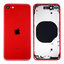 Apple iPhone SE (2nd Gen 2020) - Hátsó Ház (Red)