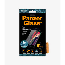 PanzerGlass - Edzett Üveg Case Friendly AB - iPhone 6, 6s, 7, 8, SE 2020 és SE 2022, fekete