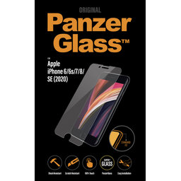 PanzerGlass - Edzett Üveg Standard Fit - iPhone SE 2020, 8, 7, 6s, 6, transparent