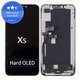Kijelző Hard OLED iPhone XS, Érintőüveg kerettel, FixPremium