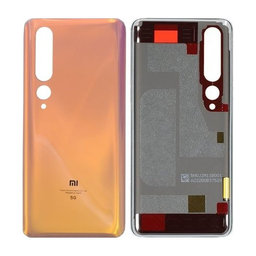 Xiaomi Mi 10 - Akkumulátor Fedőlap (Peach Gold)