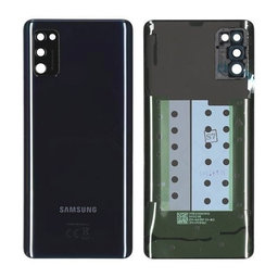 Samsung Galaxy A41 A415F - Akkumulátor Fedőlap (Prism Crush Black) - GH82-22585A Genuine Service Pack