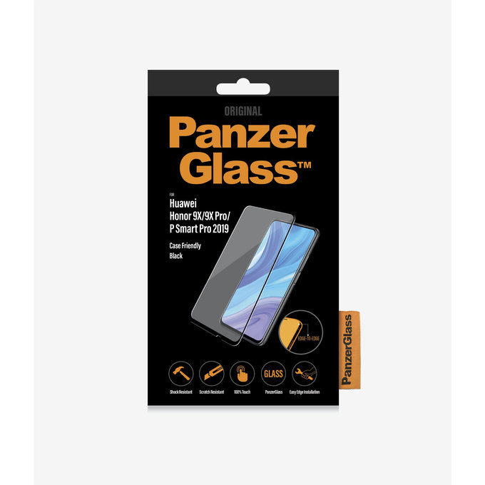 PanzerGlass - Edzett Üveg Case Friendly - Honor 9X Lite, black