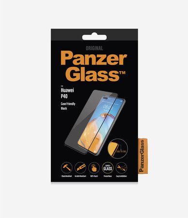 PanzerGlass - Edzett Üveg Case Friendly - Huawei P40, black