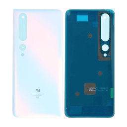 Xiaomi Mi 10 Pro - Akkumulátor Fedőlap (Alpine White)