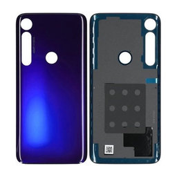 Motorola Moto G8 Plus - Akkumulátor Fedőlap (Dark Blue) - 5S58C16224 Genuine Service Pack