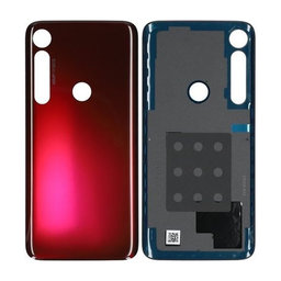 Motorola Moto G8 Plus - Akkumulátor Fedőlap (Dark Red) - 5S58C15538 Genuine Service Pack