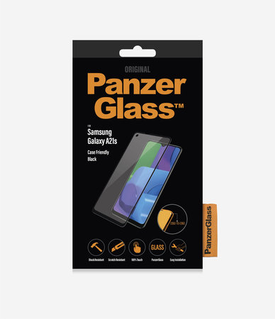 PanzerGlass - Edzett Üveg Case Friendly - Samsung Galaxy A21s, fekete