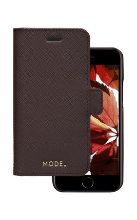 MODE - New York tok iPhone SE 2020/8/7 készülékhez, étcsokoládé
