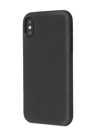 Decoded Leather Case bőr tok iPhone XS Max készülékhez, fekete