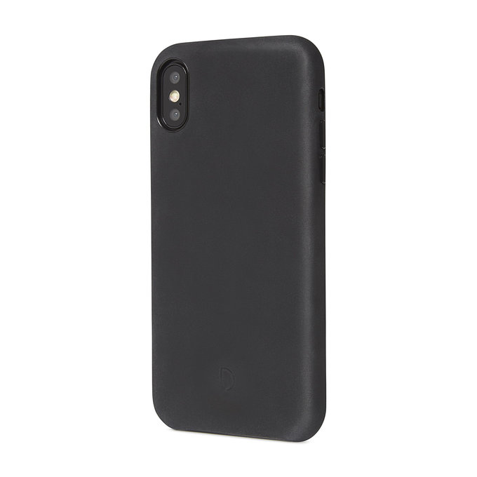 Decoded Leather Case bőr tok iPhone XS Max készülékhez, fekete