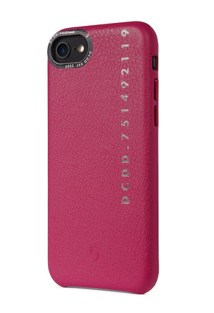 Decoded Leather Back Cover bőr tok iPhone SE 2020/8/7-hez, rózsaszín