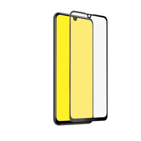 SBS - Edzett Üveg Full Cover - Honor 9X Lite, fekete
