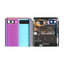Samsung Galaxy Z Flip F700N - Akkumulátor Fedőlap Felső (Mirror Purple) - GH96-13380B Genuine Service Pack