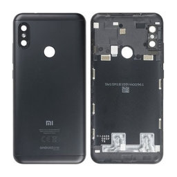 Xiaomi Mi A2 Lite - Akkumulátor Fedőlap (Black) - 560620001033 Genuine Service Pack