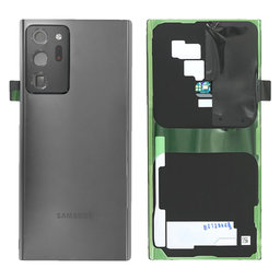 Samsung Galaxy Note 20 Ultra N986B - Akkumulátor Fedőlap (Mystic Black) - GH82-23281A Genuine Service Pack