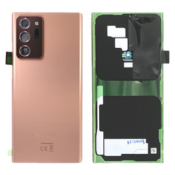 Samsung Galaxy Note 20 Ultra N986B - Akkumulátor Fedőlap (Mystic Bronze) - GH82-23281D Genuine Service Pack