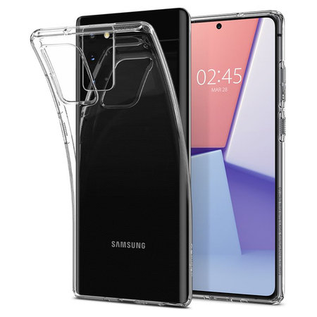 Spigen - Liquid Crystal tok a Samsung Galaxy Note 20 készülékhez, átlátszó