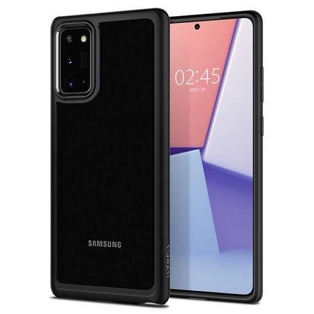 Spigen - Ultra Hybrid tok a Samsung Galaxy Note 20 készülékhez, fekete