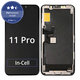 Kijelző In-Cell FHD iPhone 11 Pro, Érintőüveg kerettel, FixPremium