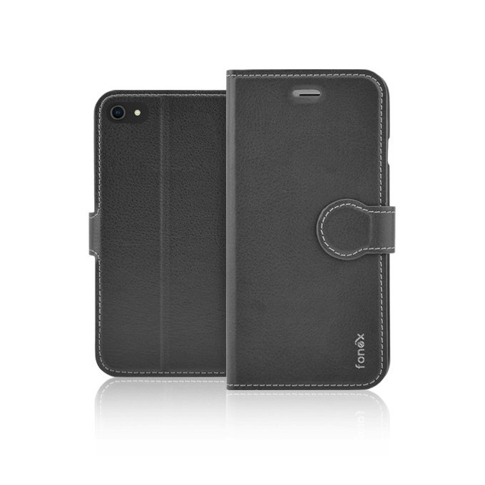 Fonex - Tok Book Identity - iPhone 7, 8, SE 2020 és SE 2022, fekete