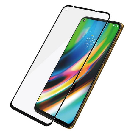 PanzerGlass - Edzett üveg Case Friendly - Motorola Moto G9 Plus, fekete