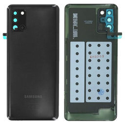 Samsung Galaxy A31 A315F - Akkumulátor Fedőlap (Prism Crush Black) - GH82-22338A Genuine Service Pack