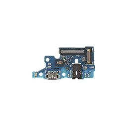 Samsung Galaxy A71 A715F - Töltő Csatlakozó + PCB Alaplap - GH96-12851A Genuine Service Pack