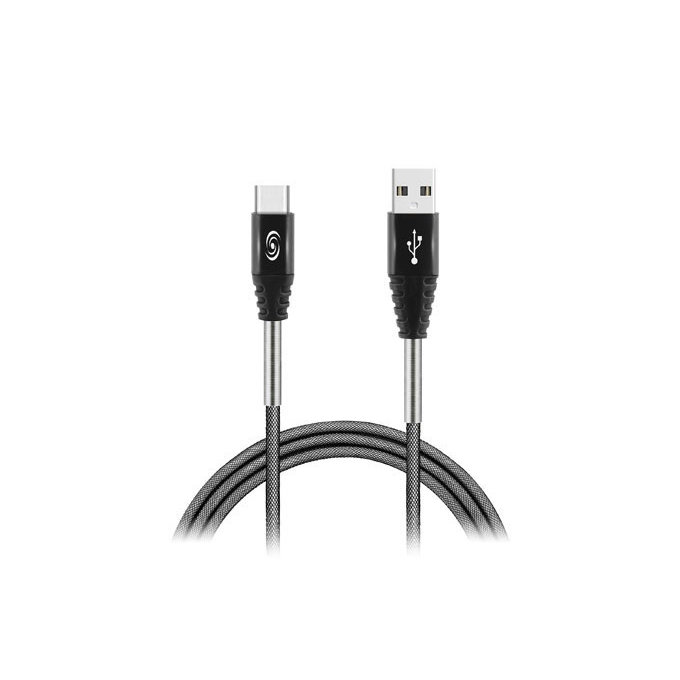 Fonex - Kábel - USB / USB-C (1m), szürke
