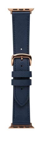 MODE - madridi bőr karkötő Apple Watch 38/40 mm, óceán kék