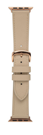 MODE - madridi bőr karkötő az Apple Watch 38/40 mm-es, sahara homokhoz
