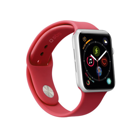 SBS - 44 mm-es Apple Watch karkötő, S / M méret, piros