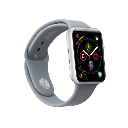 SBS - 44 mm-es Apple Watch karkötő, S / M méret, szürke