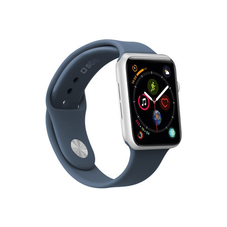 SBS - 44 mm-es Apple Watch karperec, M / L méret, kék