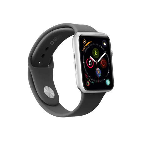 SBS - 44 mm-es Apple Watch karperec, M / L méret, fekete