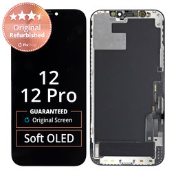 Apple iPhone 12, 12 Pro - LCD Kijelző + Érintőüveg + Keret Original Refurbished