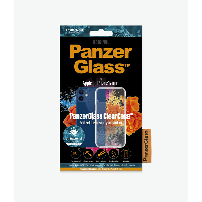 PanzerGlass - Tok ClearCase - iPhone 12 mini, transparent