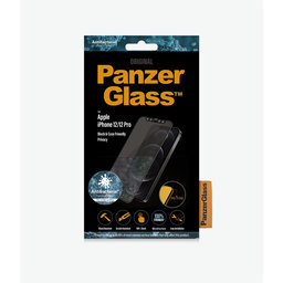 PanzerGlass - Edzett Üveg Privacy Case Friendly AB - iPhone 12 és 12 Pro, fekete