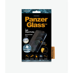 PanzerGlass - Edzett Üveg Privacy Case Friendly CamSlider AB - iPhone 12 Pro Max, fekete
