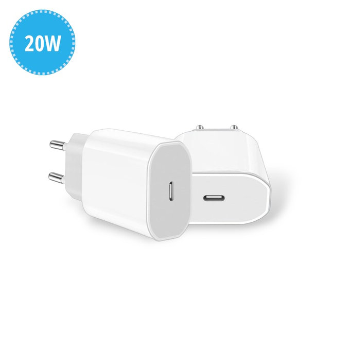 USB-C töltőadapter, 20W, Apple-kompatibilis
