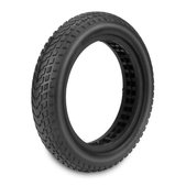 Xiaomi Mi Electric Scooter 1S, 2 M365, Essential, Pro, Pro 2 - Tartós Tömör Tömlő Nélküli Gumiabroncs (Black)