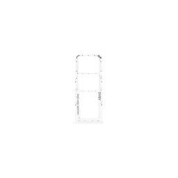 Samsung Galaxy A21s A217F - SIM + SD Adapter (White) - GH98-45392B Genuine Service Pack