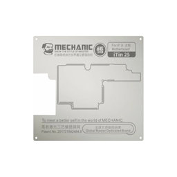 Mechanic iTin 25 - BGA Acél Stencil (iPhone X)
