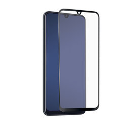 SBS - Edzett Üveg Full Cover - Samsung Galaxy A42 5G, fekete
