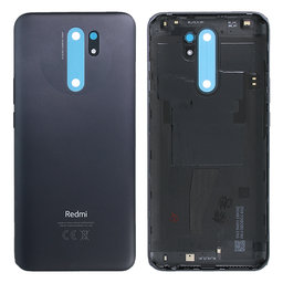 Xiaomi Redmi 9 - Akkumulátor Fedőlap (Carbon Grey)