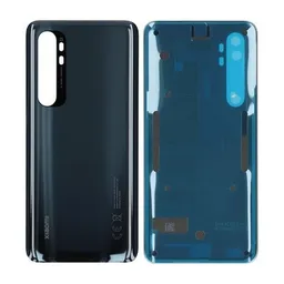 Xiaomi Mi Note 10 Lite - Akkumulátor Fedőlap (Midnight Black) - 550500006O1L, 550500006P4J Genuine Service Pack
